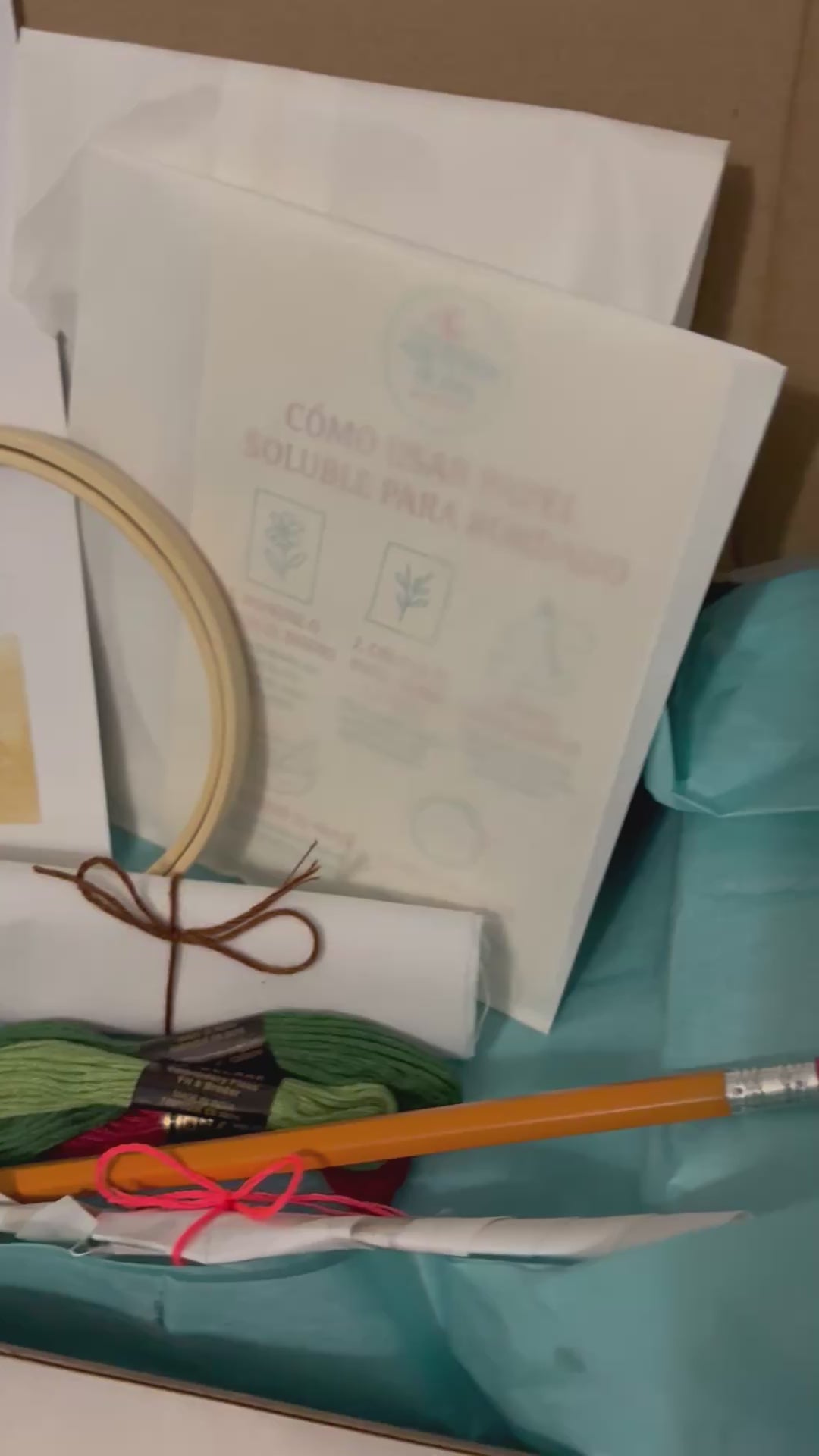 Kit de Bordado + taller online